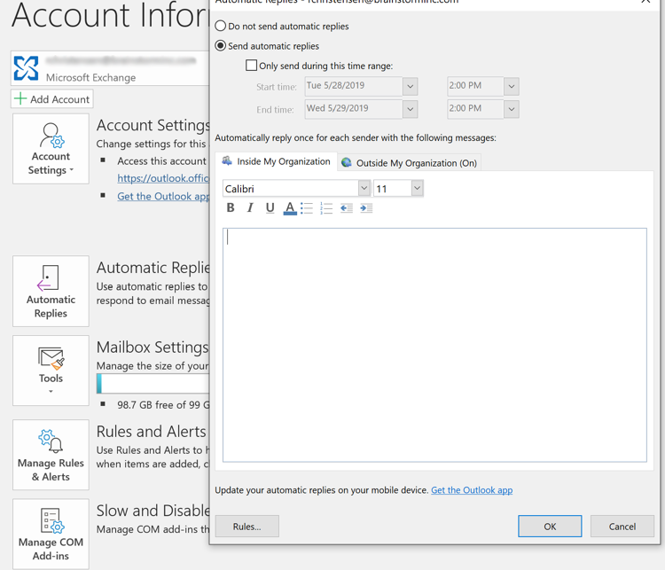 Out of Office in Outlook: How to Set It Up in a Flash